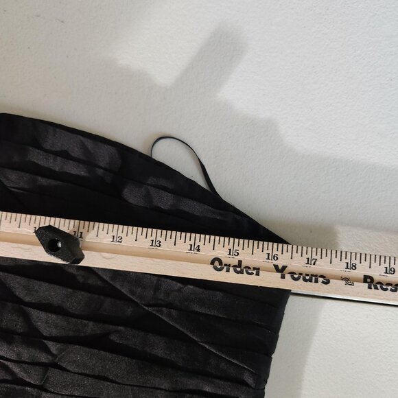 Code Dress Womens Size 12 Black One Shoulder Cocktail Party Rayon Polyester NWT - Picture 10 of 14